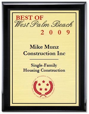 2009 Best Local Business Plaque